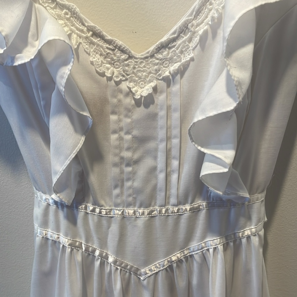 GUNNE SAX by Jessica San Francisco Vintage White Dress